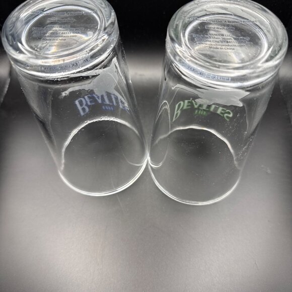 2 Apple Corps Issue 2013 The Beatles Ringo + George Twist and Shout LP glasses - Picture 3 of 6